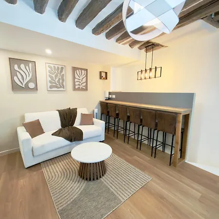 Luxury I Designer Duplex Near Bastille Parijs